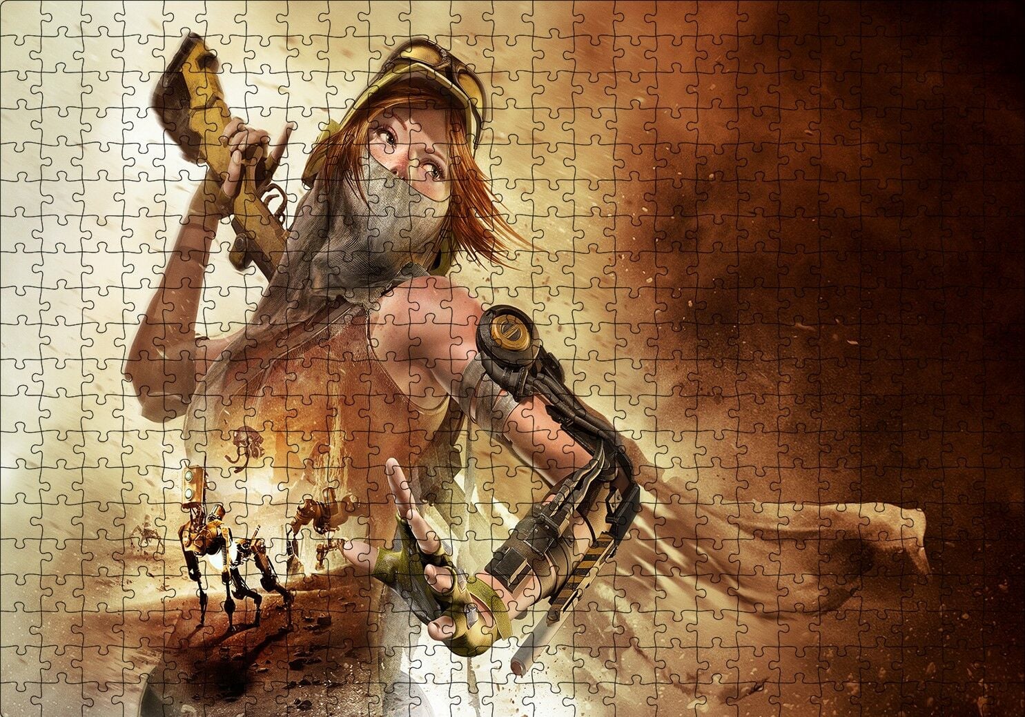 Recore Joule Adams Puzzle Yapboz MDF Ahşap 500 Parça 49 cm X 68 cm
