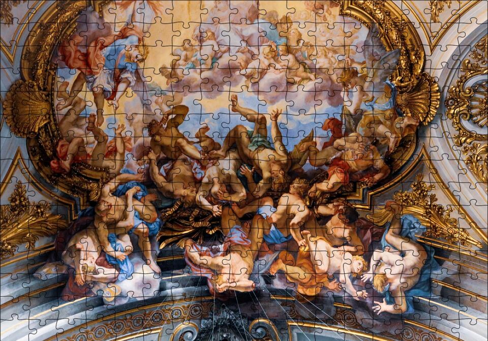 Giovanni Odazzi Yağlı Boya Puzzle Yapboz MDF Ahşap 255 Parça 34 cm X 49 cm