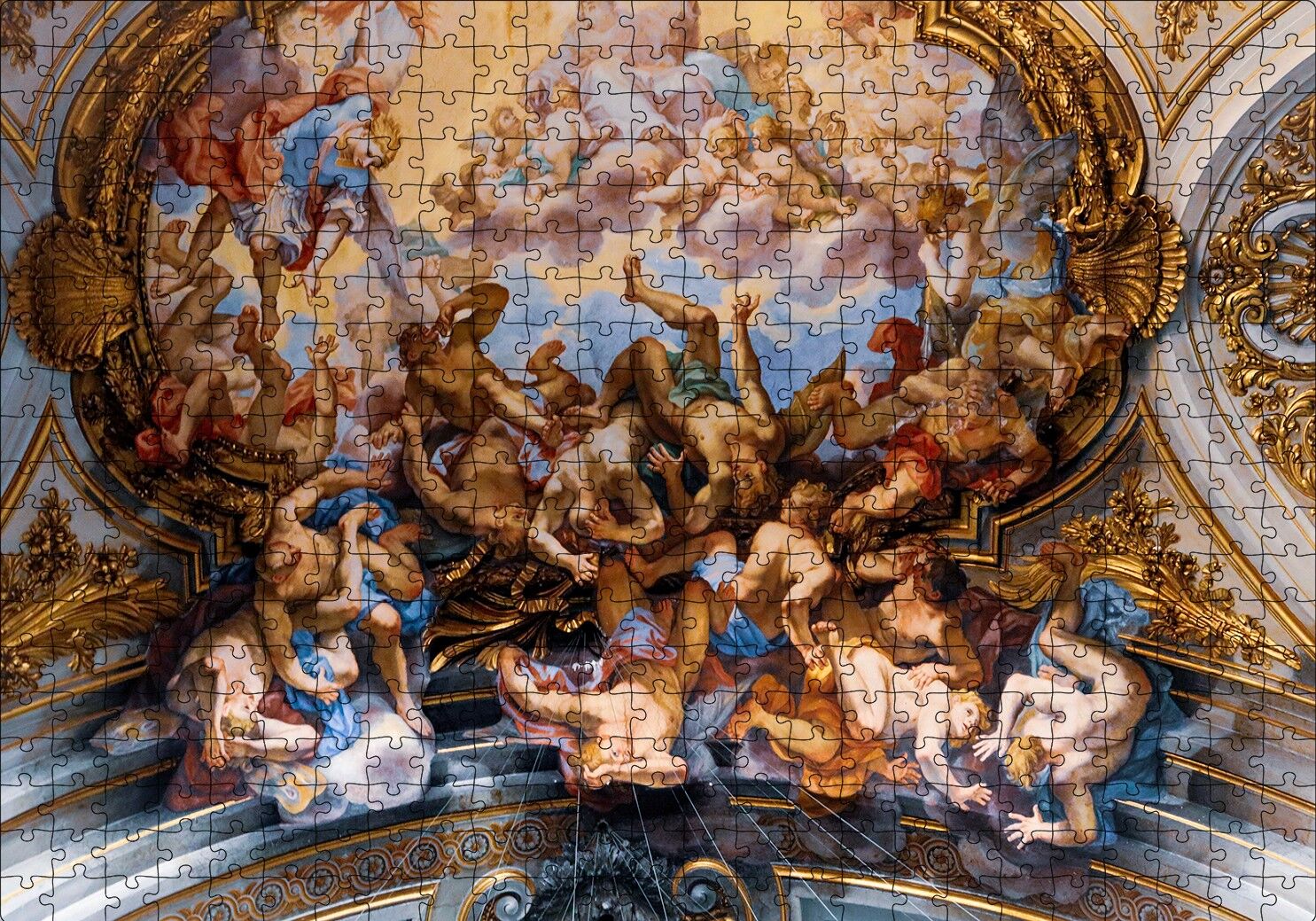 Giovanni Odazzi Yağlı Boya Puzzle Yapboz MDF Ahşap 500 Parça 49 cm X 68 cm