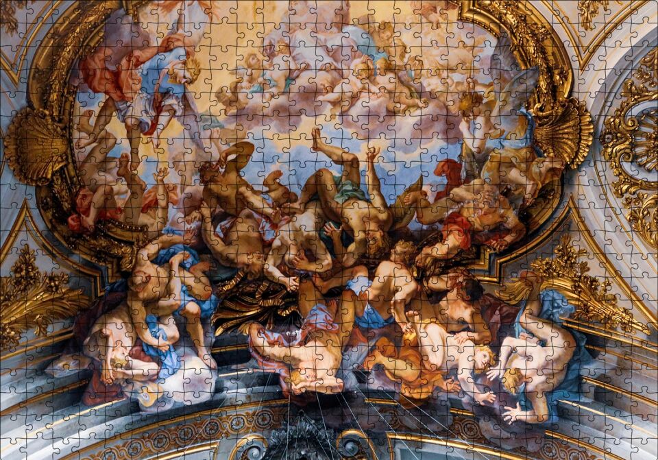 Giovanni Odazzi Yağlı Boya Puzzle Yapboz MDF Ahşap 500 Parça 49 cm X 68 cm