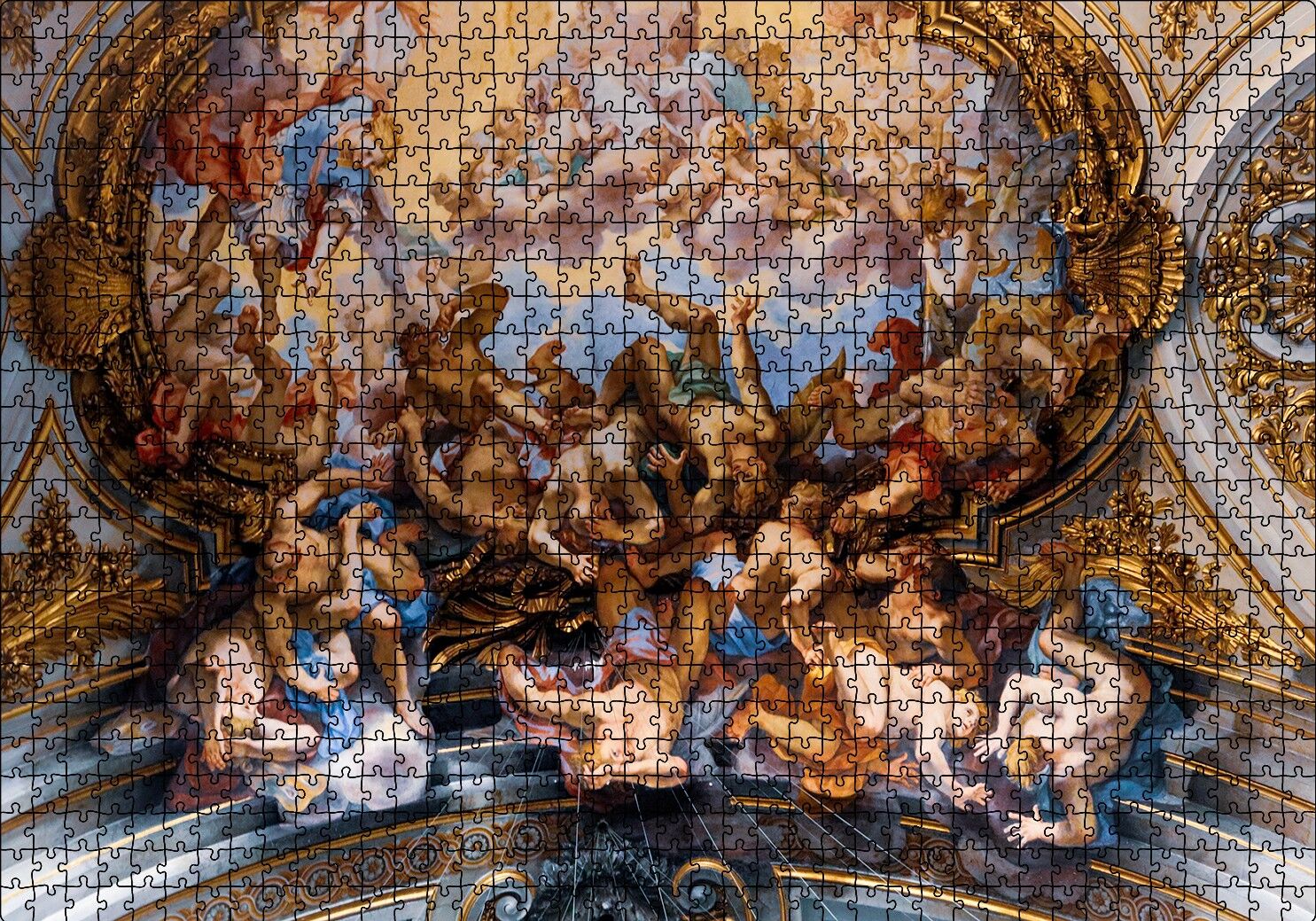 Giovanni Odazzi Yağlı Boya Puzzle Yapboz MDF Ahşap 1000 Parça 49 cm X 68 cm