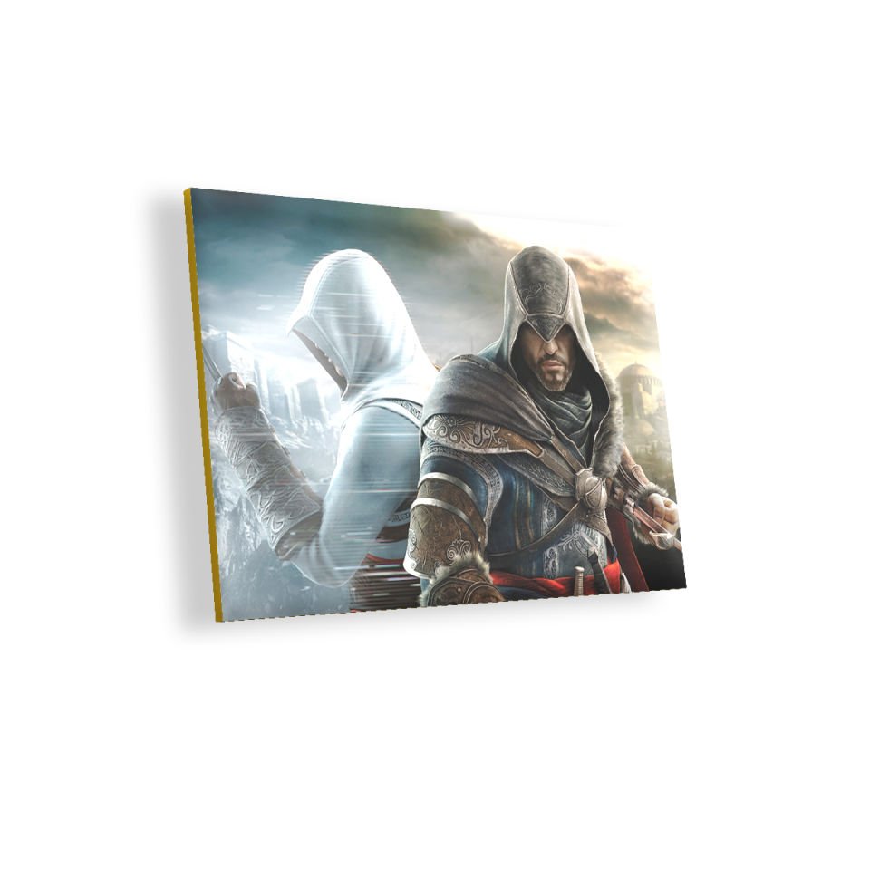 Assassins Creed Revelations MDF Akşap Duvar Tablo