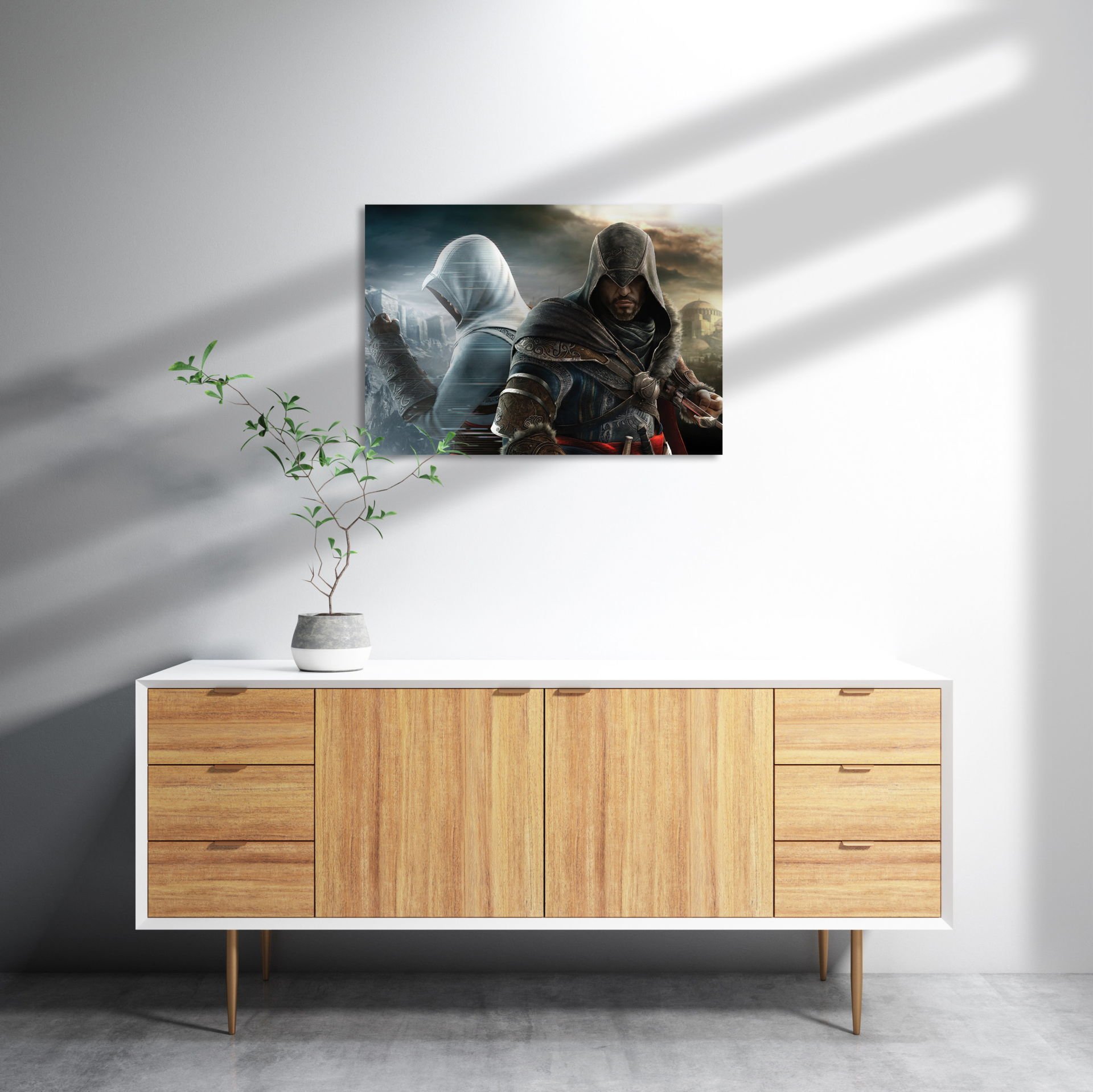 Assassins Creed Revelations MDF Akşap Duvar Tablo