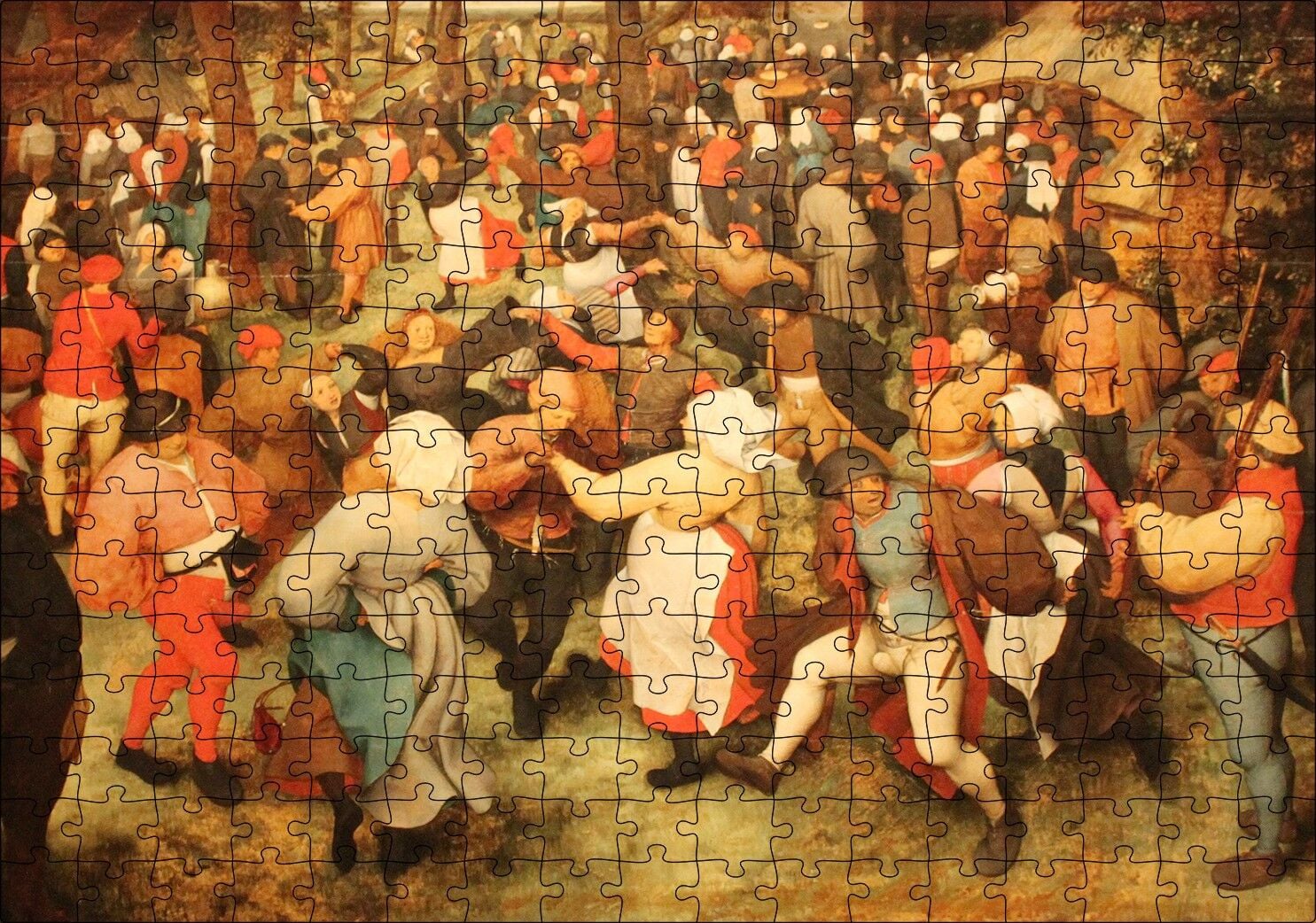 Zebranın Tehlikeli Tekmesi Puzzle Yapboz MDF Ahşap 255 Parça 34 cm X 49 cm