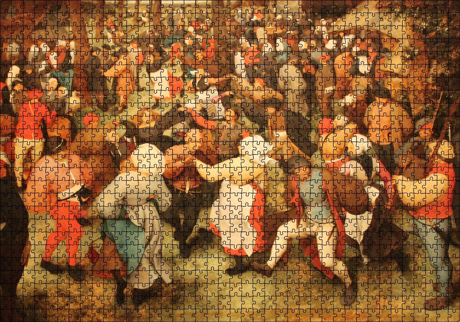 Zebranın Tehlikeli Tekmesi Puzzle Yapboz MDF Ahşap 1000 Parça 49 cm X 68 cm