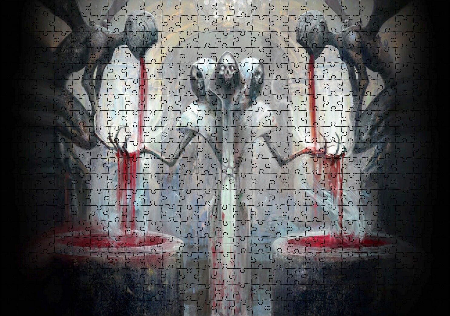 Güneş Tanrısının Kanı Derin Rüya Görseli Puzzle Yapboz MDF Ahşap 500 Parça 49 cm X 68 cm