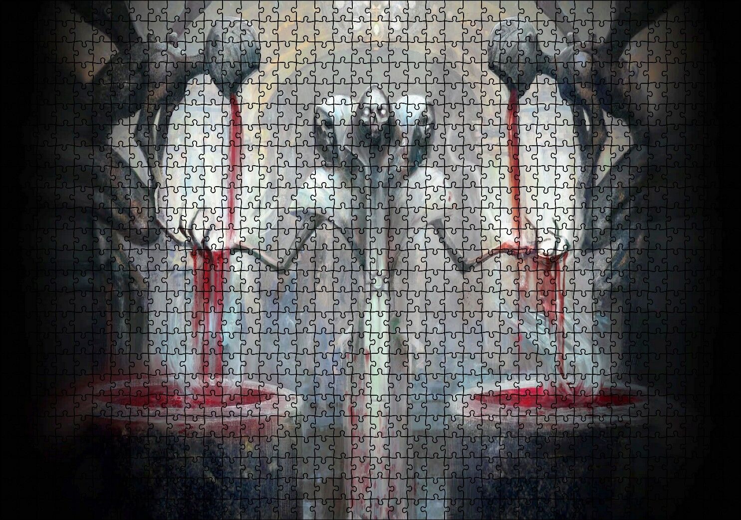 Güneş Tanrısının Kanı Derin Rüya Görseli Puzzle Yapboz MDF Ahşap 1000 Parça 49 cm X 68 cm