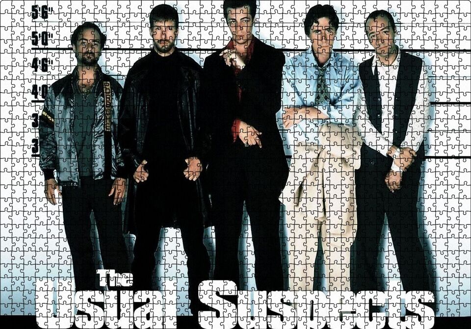 The Usual Suspects Şeytanın Hilesi Puzzle Yapboz MDF Ahşap 1000 Parça 49 cm X 68 cm