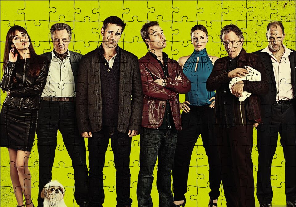 Seven Psychopats Puzzle Yapboz MDF Ahşap