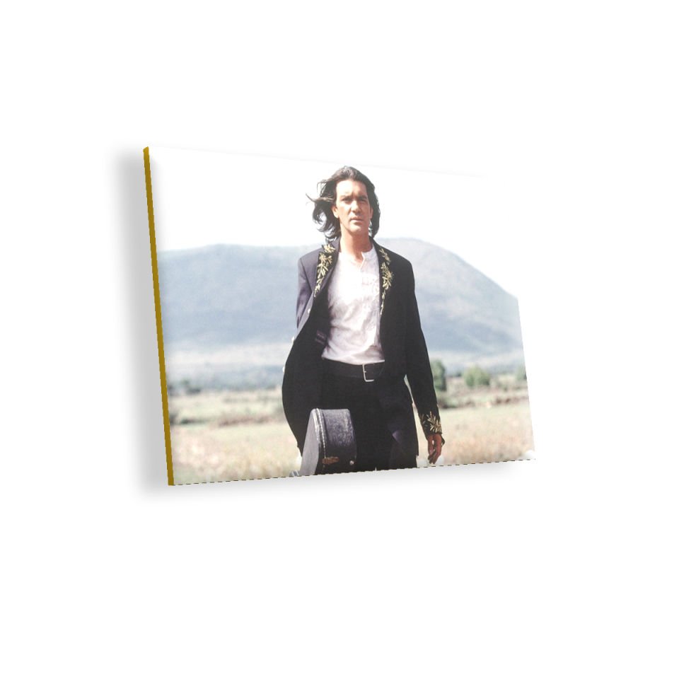 Antonio Banderas MDF Akşap Duvar Tablo 50x70 cm
