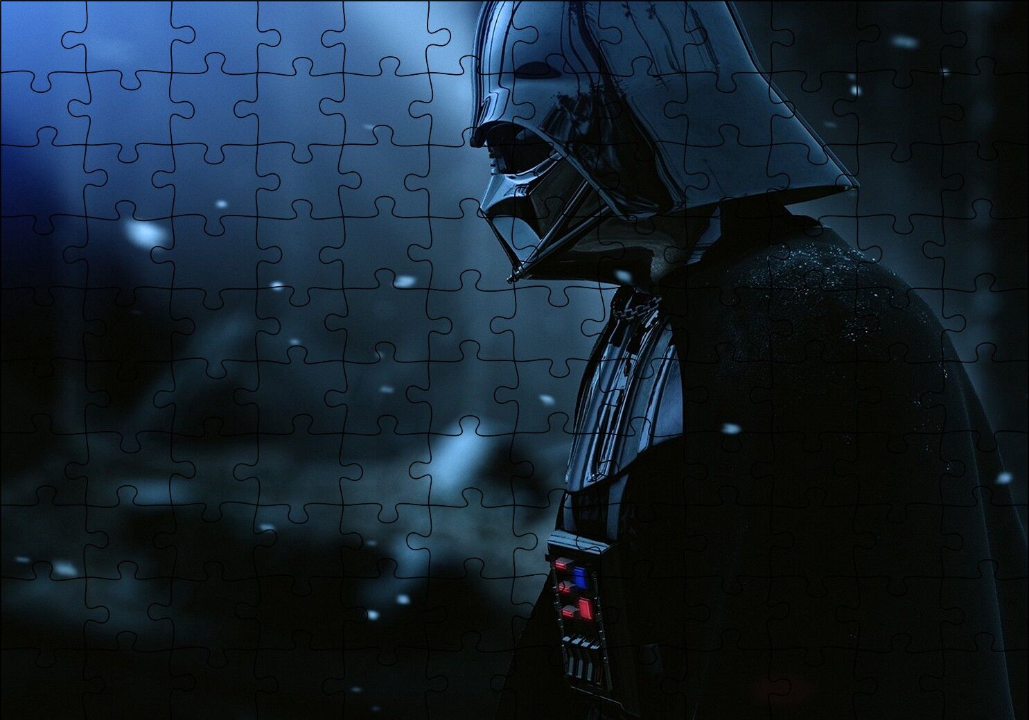 Star Wars Puzzle Yapboz MDF Ahşap