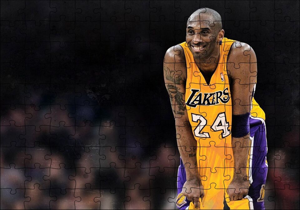 Kobe Mutlu Puzzle Yapboz MDF Ahşap 120 Parça 24 cm X 34 cm