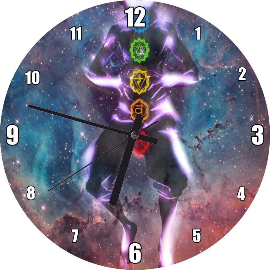 Aang Avatar Son Hava Bükücü Görseli Mdf Ahşap Duvar Saati