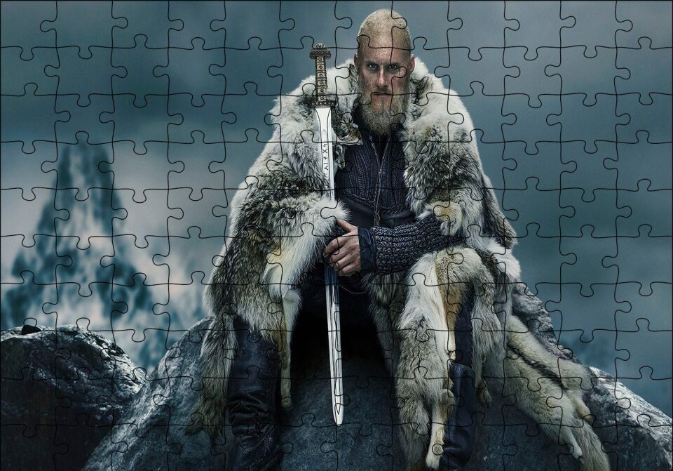 Viking Alexander Ludwig Puzzle Yapboz MDF Ahşap
