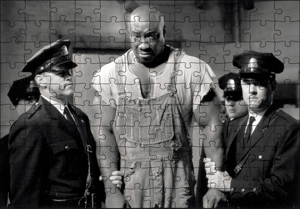 Yeşil Yol John Kofi Puzzle Yapboz MDF Ahşap