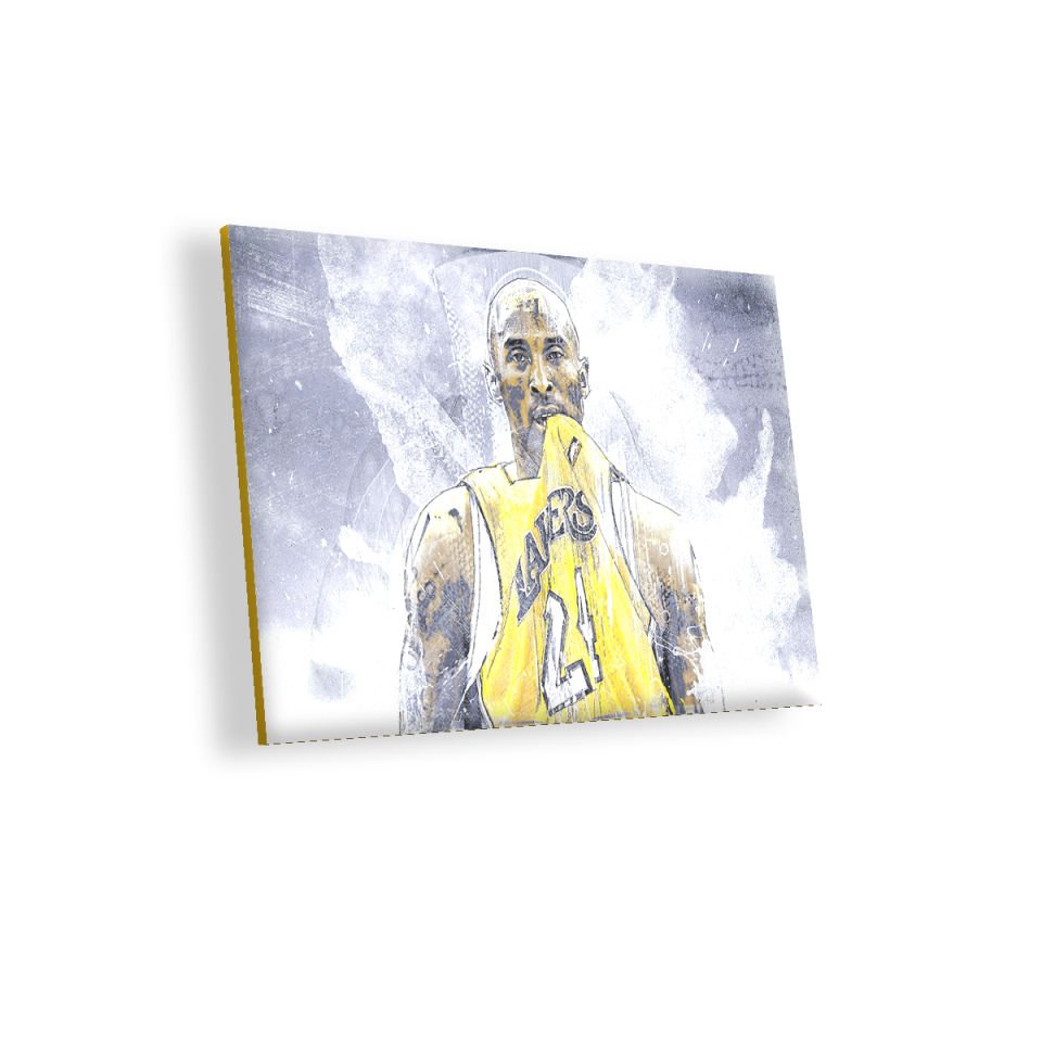 Kobe Bryant Maç Bitti MDF Akşap Duvar Tablo 50x70 cm