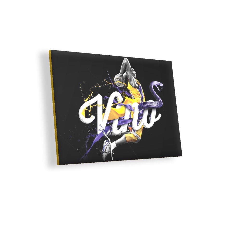 Kobe Bryant Ving MDF Akşap Duvar Tablo 25x35 cm