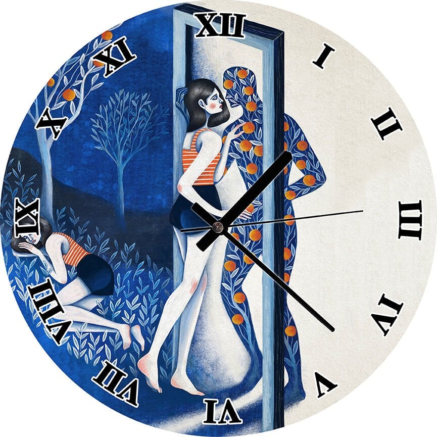 Erkek Kadın Aşkı Fantastik Mdf Ahşap Duvar Saati