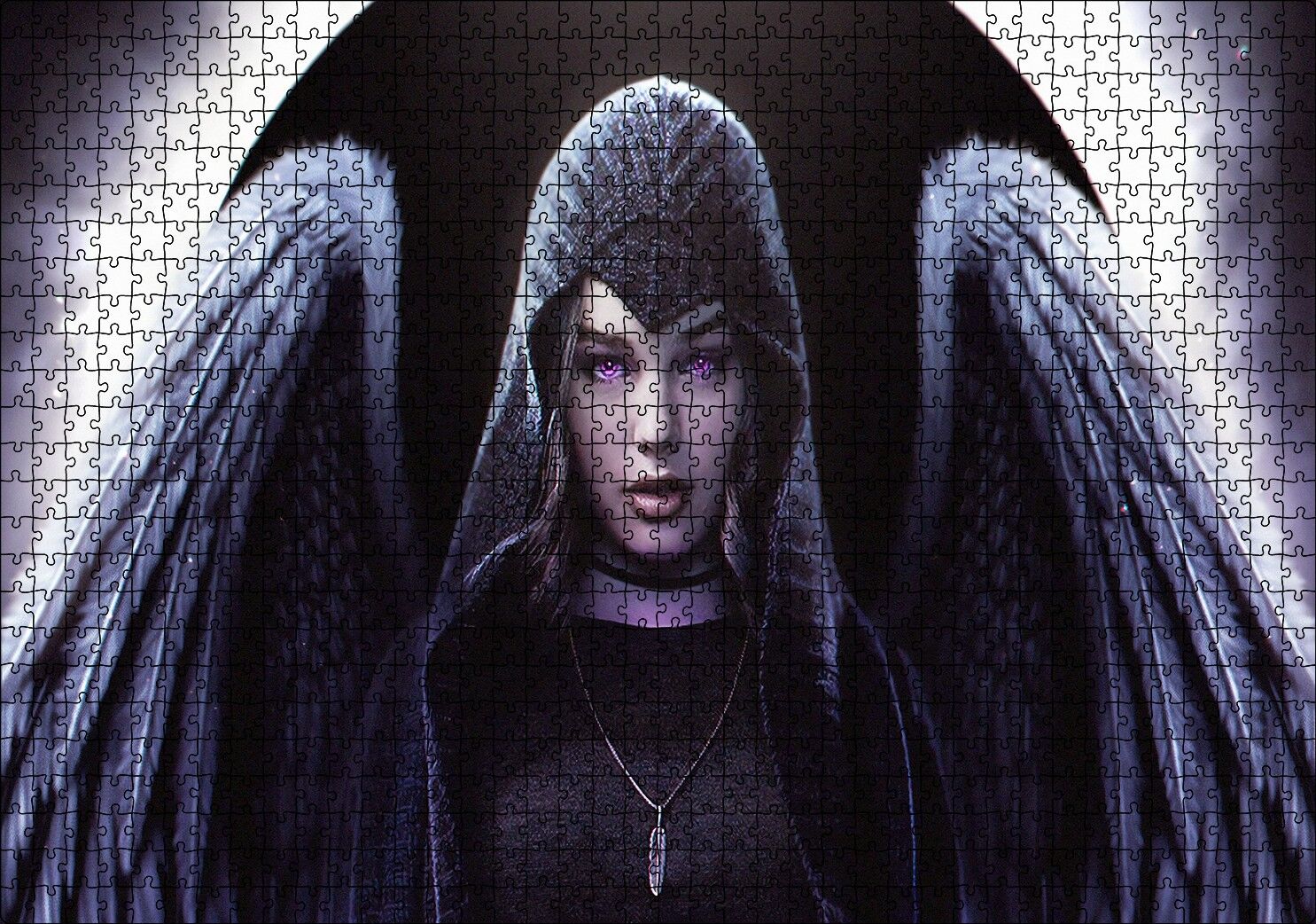 Titans Raven Teagan Croft Puzzle Yapboz MDF Ahşap 1000 Parça 49 cm X 68 cm