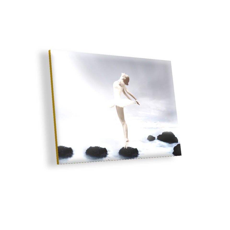 Balerin Kız Fantastik MDF Akşap Duvar Tablo 25x35 cm