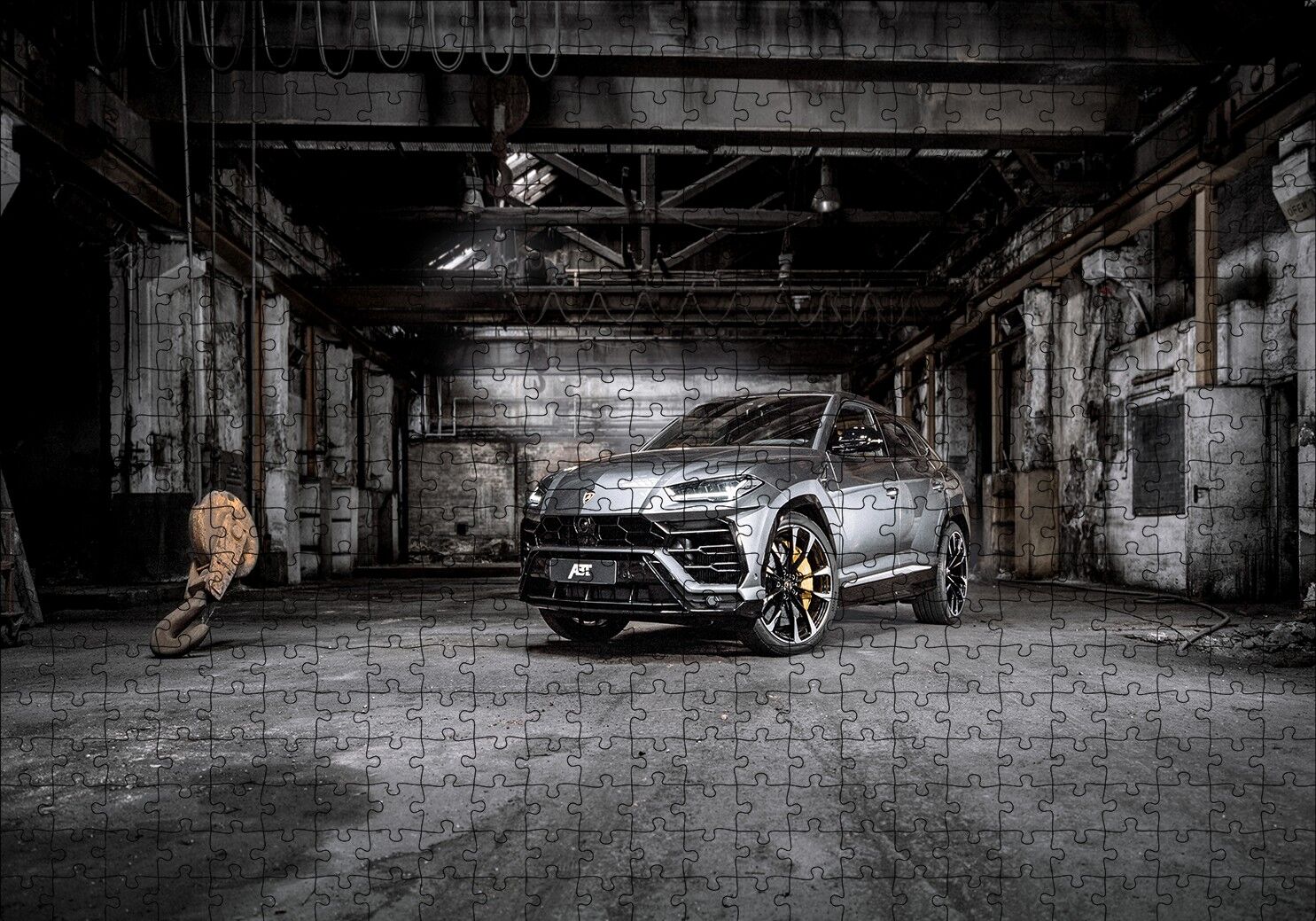 Lamborghini Urus Puzzle Yapboz MDF Ahşap 500 Parça 49 cm X 68 cm