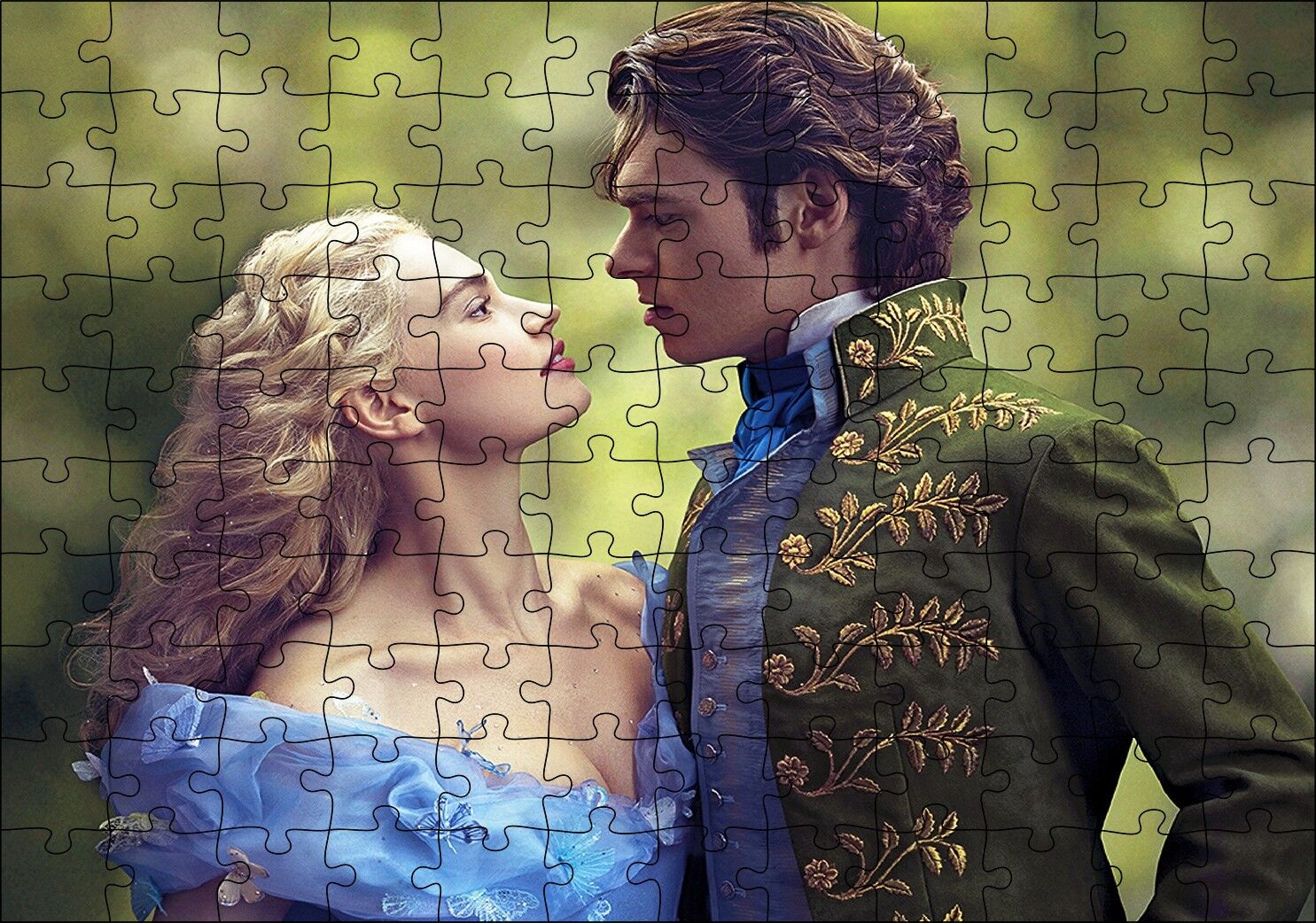 Külkedisi Ve O Prens Görseli Puzzle Yapboz MDF Ahşap 120 Parça 24 cm X 34 cm