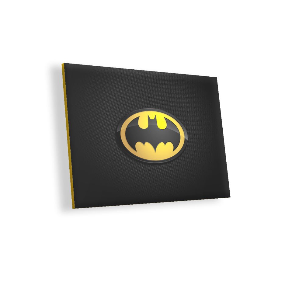 Batman Arması MDF Akşap Duvar Tablo 50x70 cm