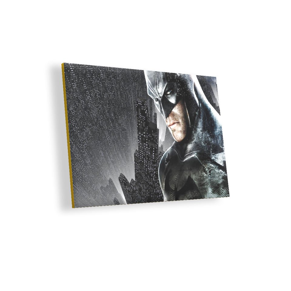 Batman Şehir MDF Akşap Duvar Tablo 50x70 cm