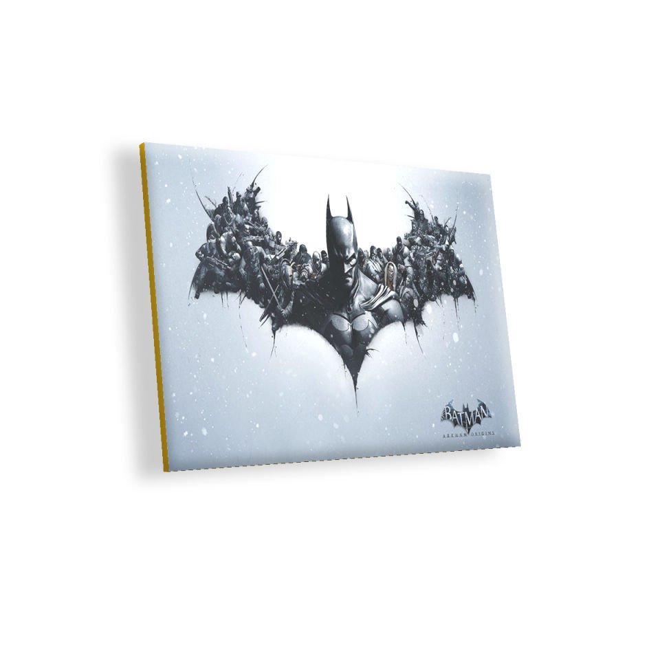 Batman Yarsa Güç MDF Akşap Duvar Tablo 35x50 cm