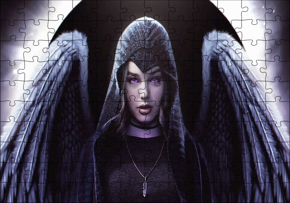 Titans Raven Teagan Croft Puzzle Yapboz MDF Ahşap