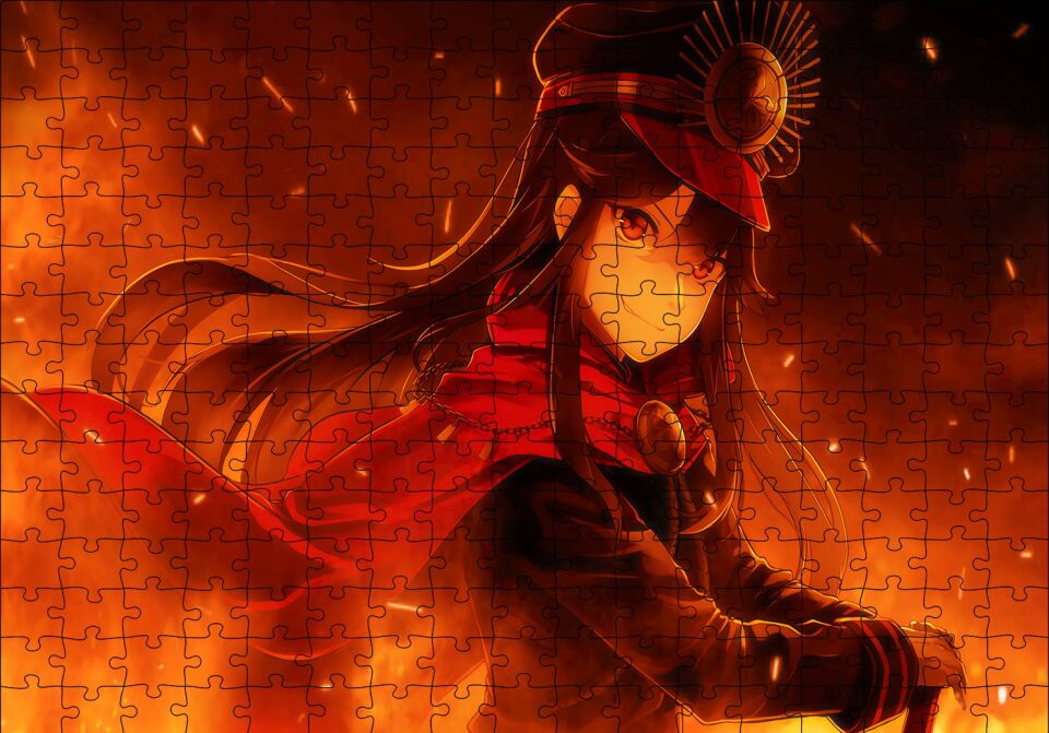 Oda Nobunaga Puzzle Yapboz MDF Ahşap 255 Parça 34 cm X 49 cm