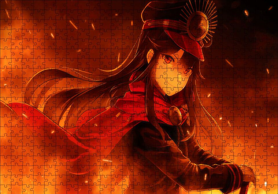 Oda Nobunaga Puzzle Yapboz MDF Ahşap 500 Parça 49 cm X 68 cm