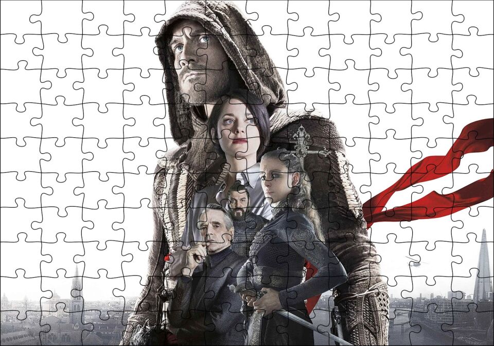 Suikastçı Film Afişi Görseli Puzzle Yapboz MDF Ahşap 120 Parça 24 cm X 34 cm