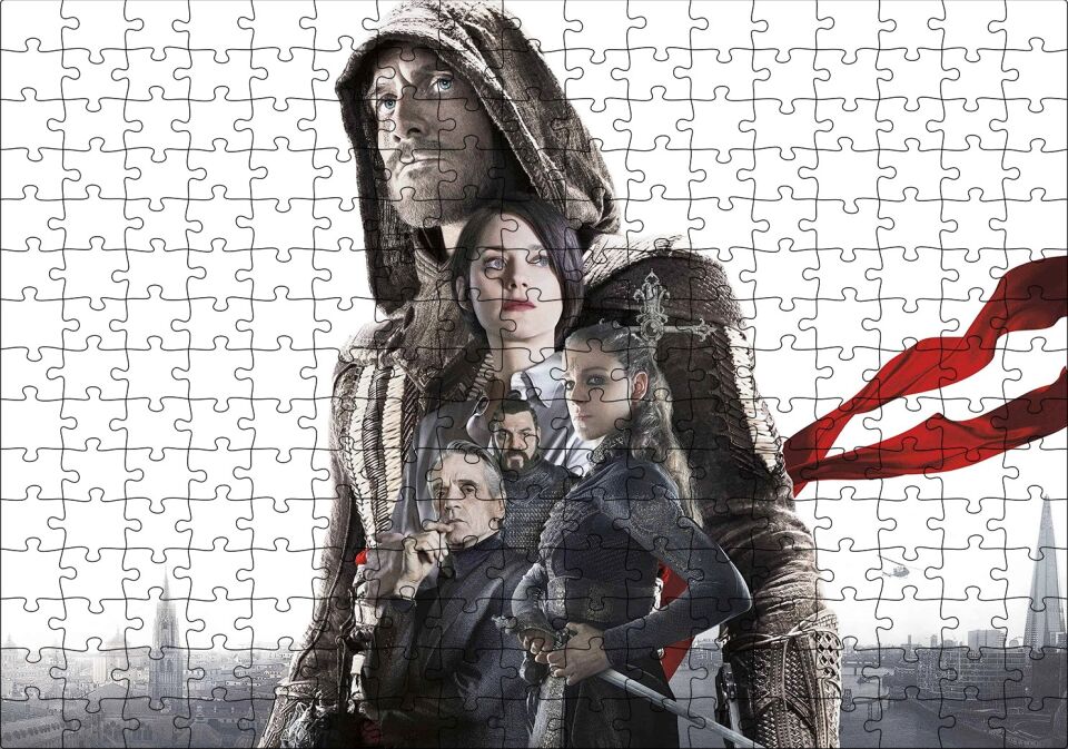 Suikastçı Film Afişi Görseli Puzzle Yapboz MDF Ahşap 255 Parça 34 cm X 49 cm