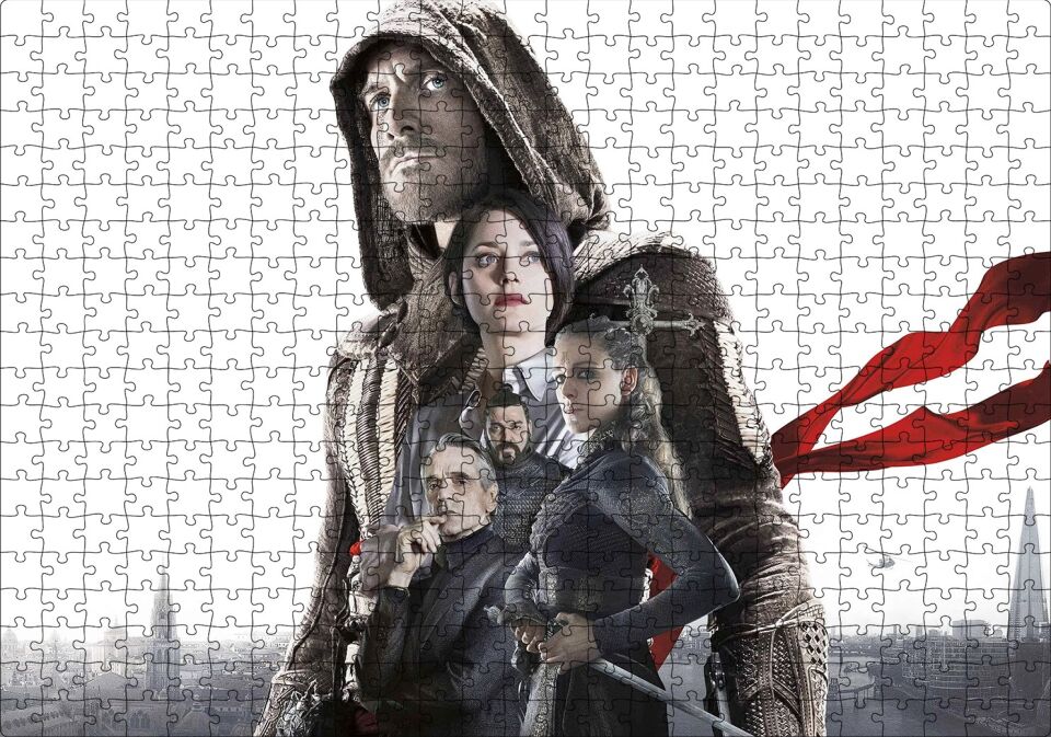 Suikastçı Film Afişi Görseli Puzzle Yapboz MDF Ahşap 500 Parça 49 cm X 68 cm