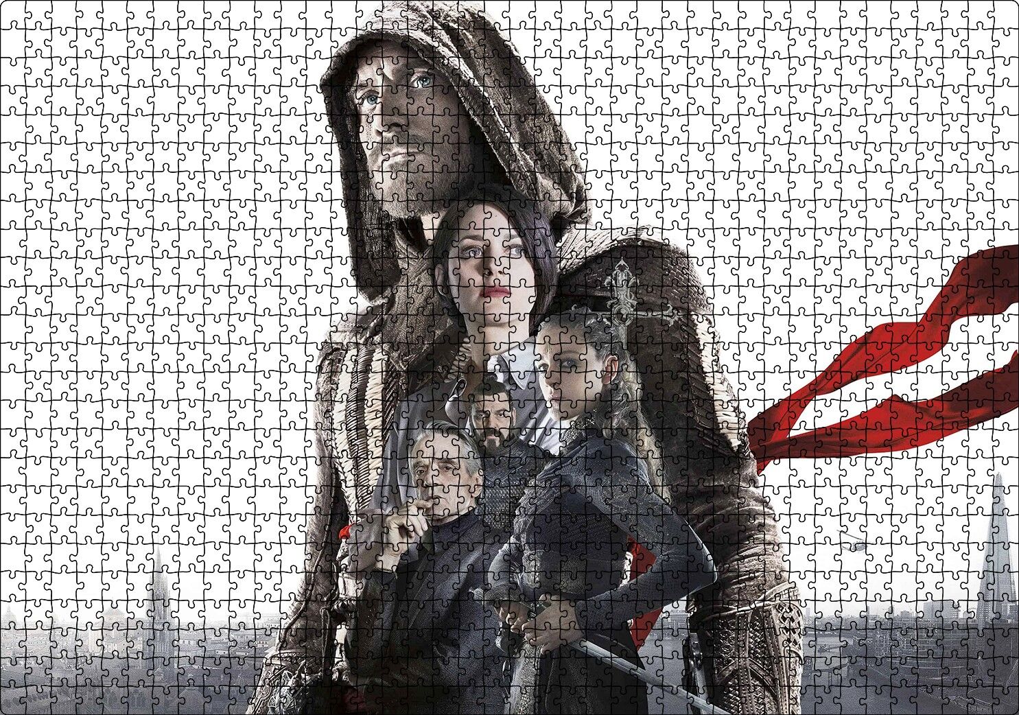 Suikastçı Film Afişi Görseli Puzzle Yapboz MDF Ahşap 1000 Parça 49 cm X 68 cm