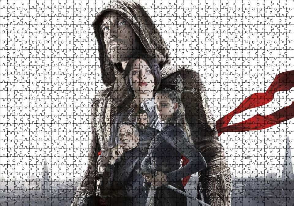 Suikastçı Film Afişi Görseli Puzzle Yapboz MDF Ahşap 1000 Parça 49 cm X 68 cm
