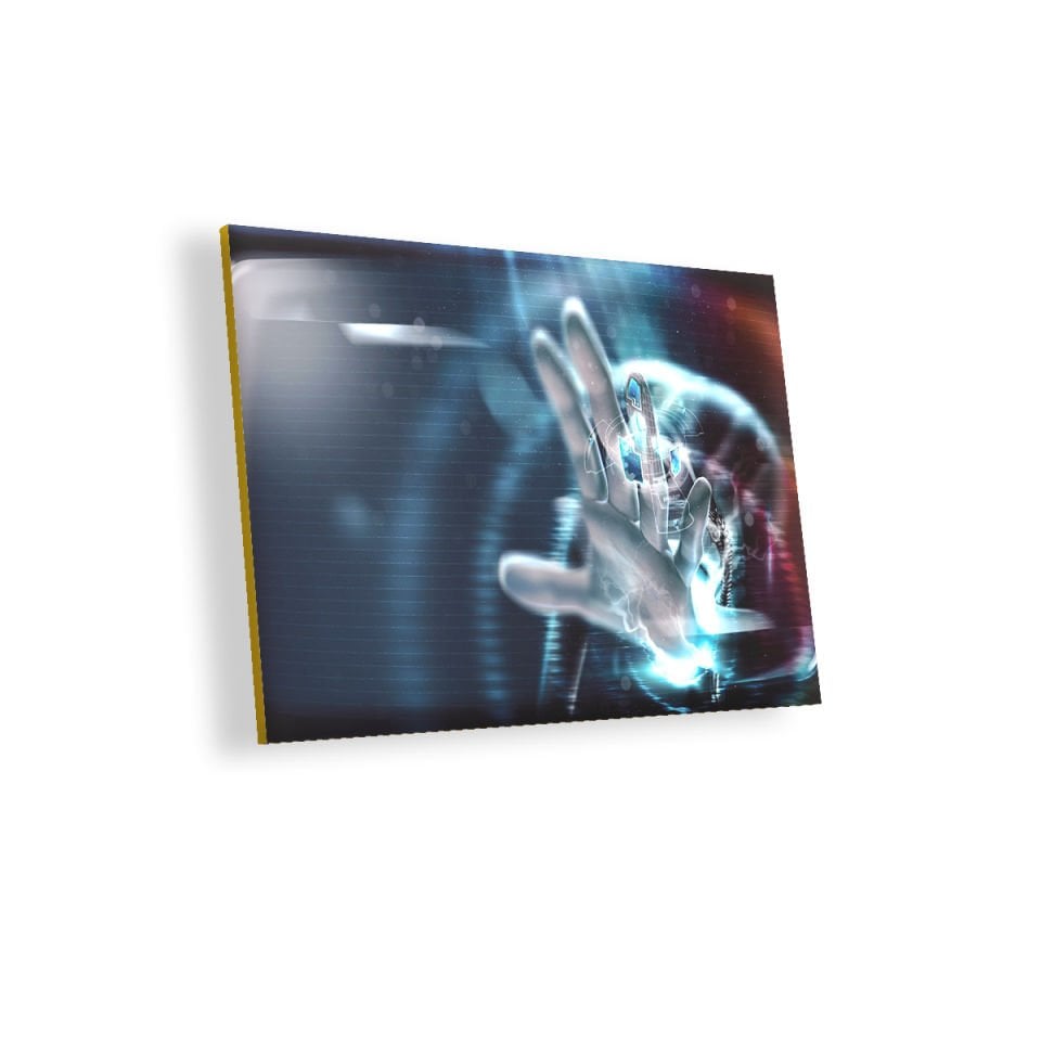 Bilim Kurgu MDF Akşap Duvar Tablo 35x50 cm