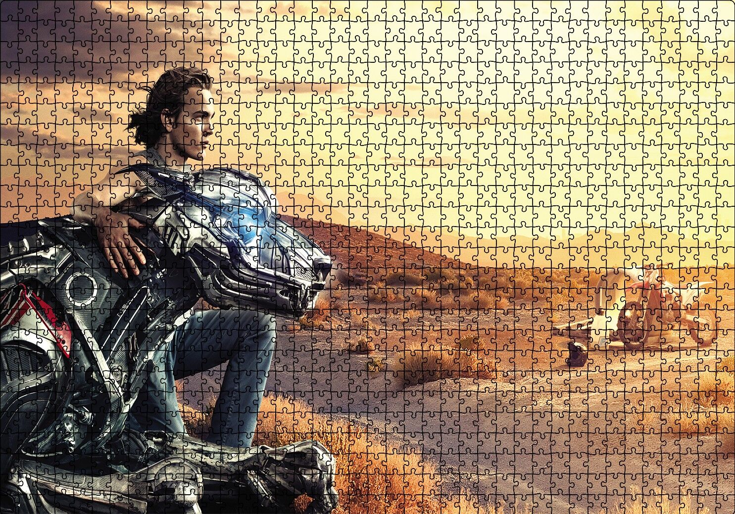 A.X.L Alex Neustadter Film Göreli Puzzle Yapboz MDF Ahşap 1000 Parça 49 cm X 68 cm