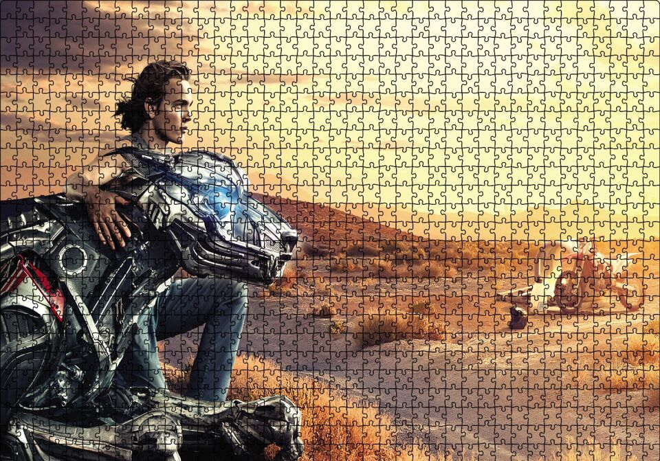 A.X.L Alex Neustadter Film Göreli Puzzle Yapboz MDF Ahşap 1000 Parça 49 cm X 68 cm