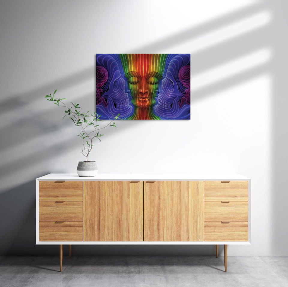 Binbir Yüz MDF Akşap Duvar Tablo 35x50 cm