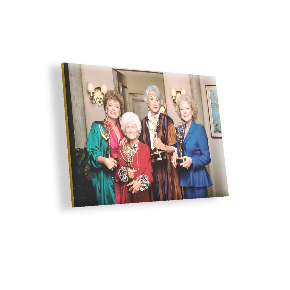 Bir Zamanlar Altın Kızlar MDF Akşap Duvar Tablo 50x70 cm