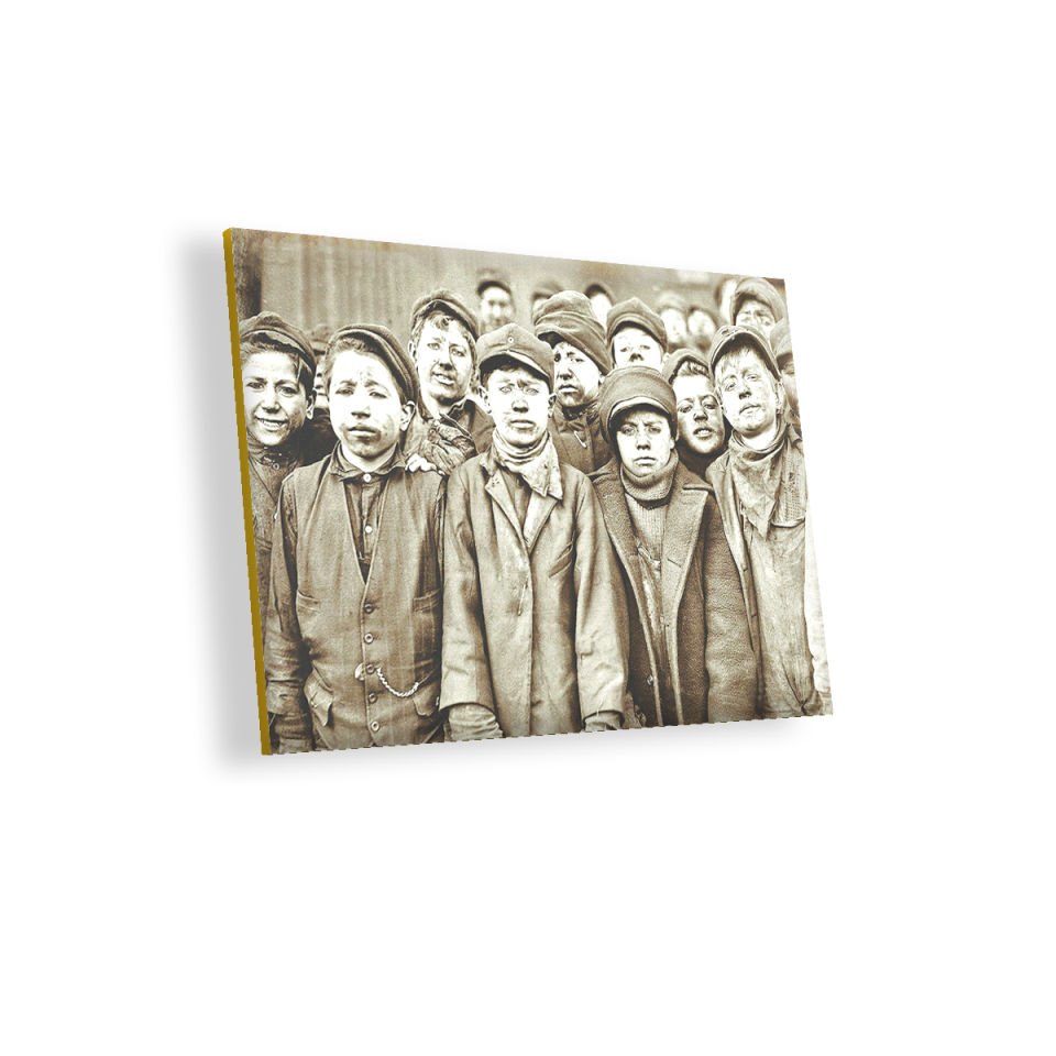 Bir Zamanlar Amerika MDF Akşap Duvar Tablo 50x70 cm