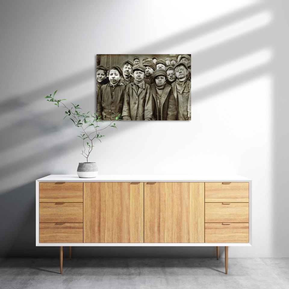 Bir Zamanlar Amerika MDF Akşap Duvar Tablo 50x70 cm