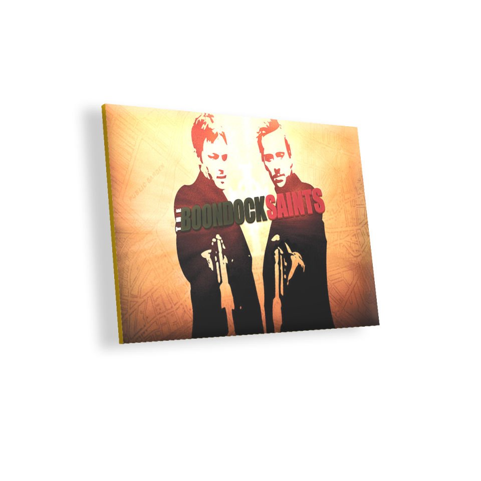 Boondock Saints MDF Akşap Duvar Tablo 25x35 cm