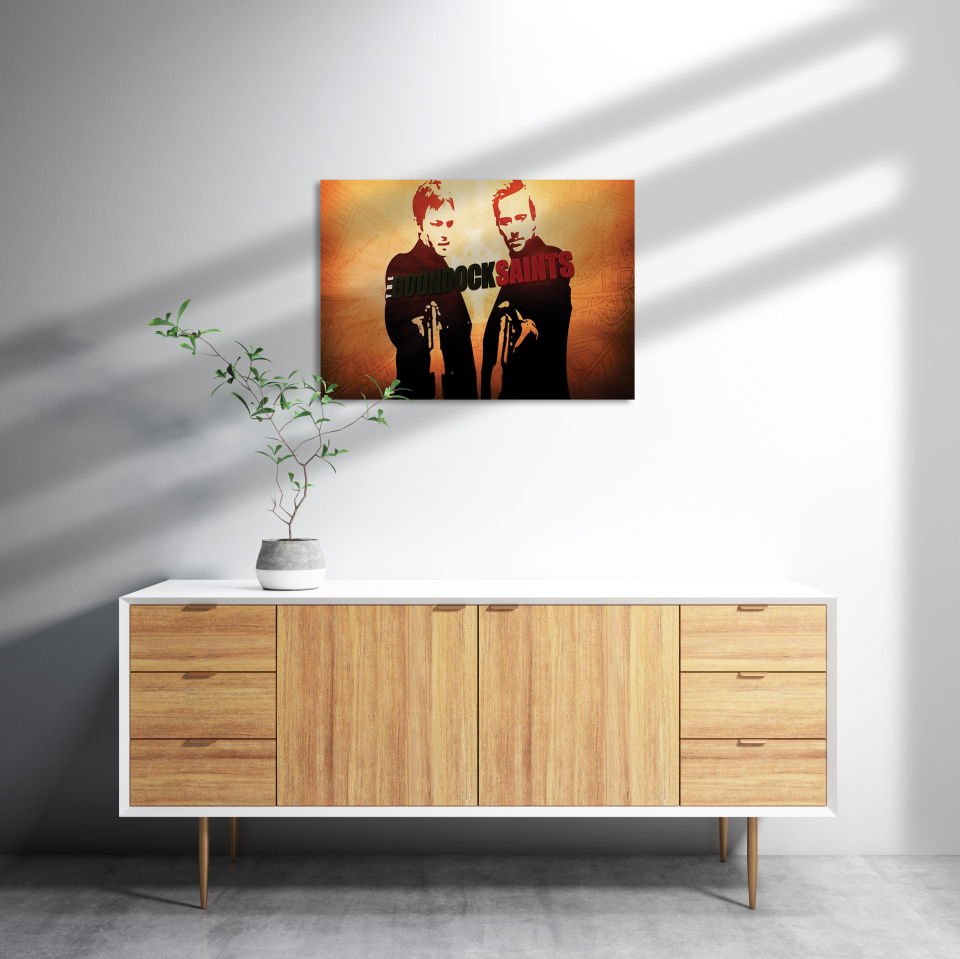Boondock Saints MDF Akşap Duvar Tablo 25x35 cm