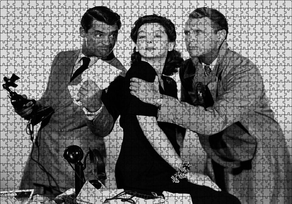 Cary Grant Puzzle Yapboz MDF Ahşap 1000 Parça 49 cm X 68 cm