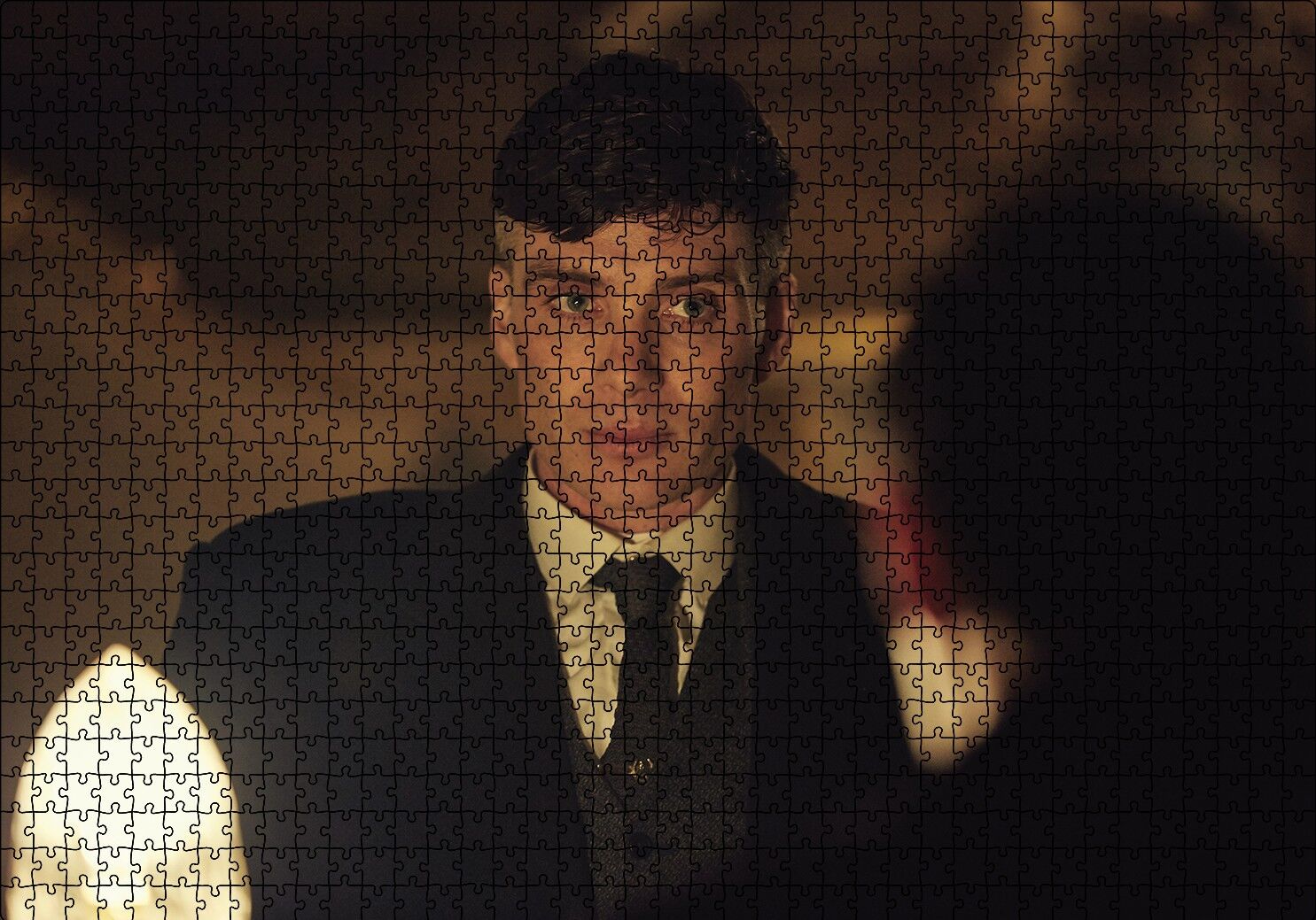 Peaky Blinders Puzzle Yapboz MDF Ahşap 1000 Parça 49 cm X 68 cm