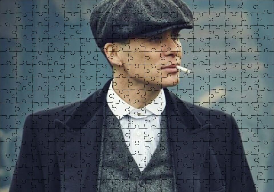 Peaky Blinders Puzzle Yapboz MDF Ahşap 255 Parça 34 cm X 49 cm
