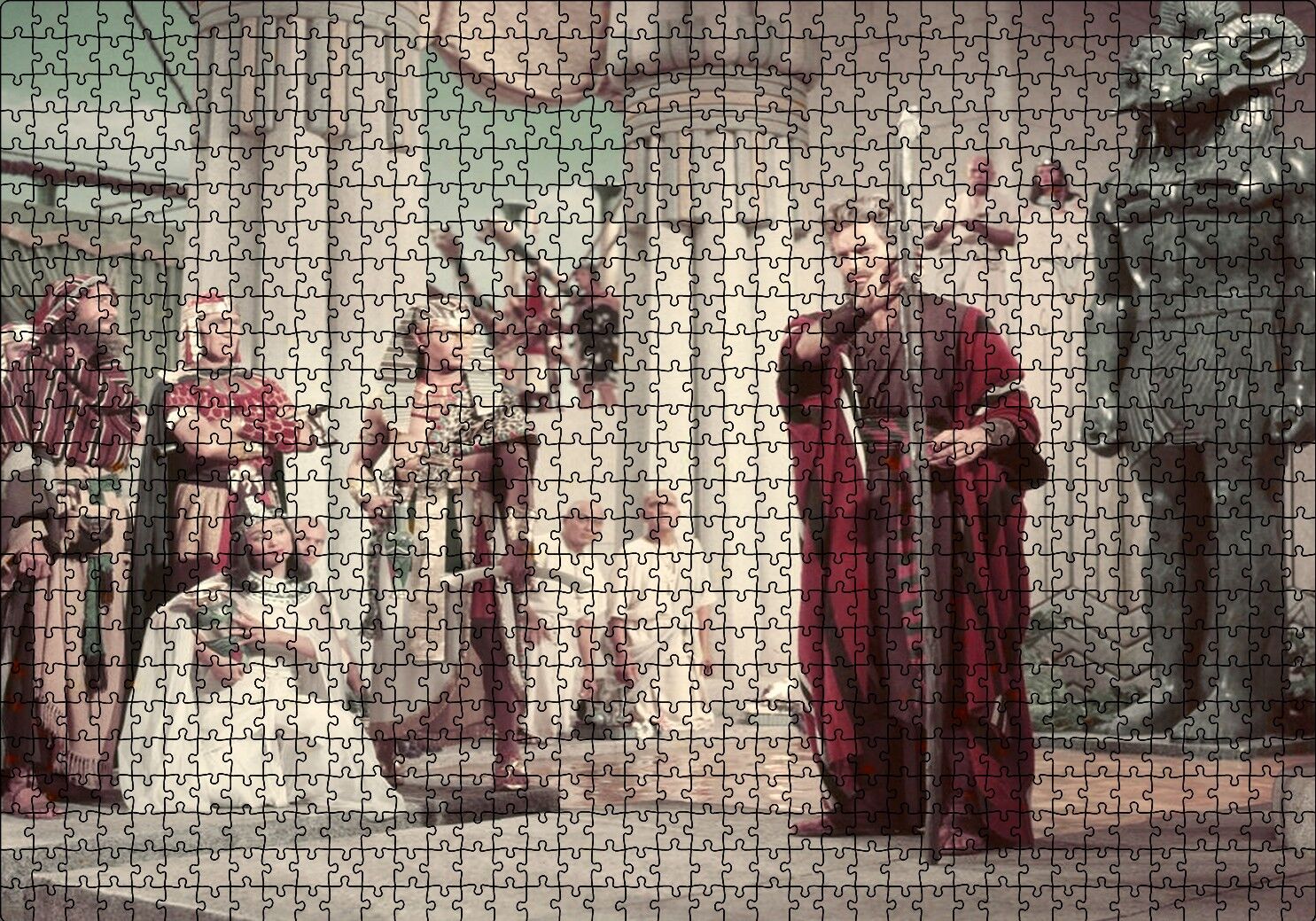 On Emir Yul Brynner Ramses Puzzle Yapboz MDF Ahşap 1000 Parça 49 cm X 68 cm